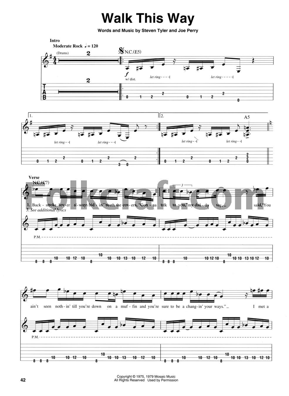 Guitar Play-Along Volume 1: Rock (Book/Online Audio). For Tablatura di Chitarra