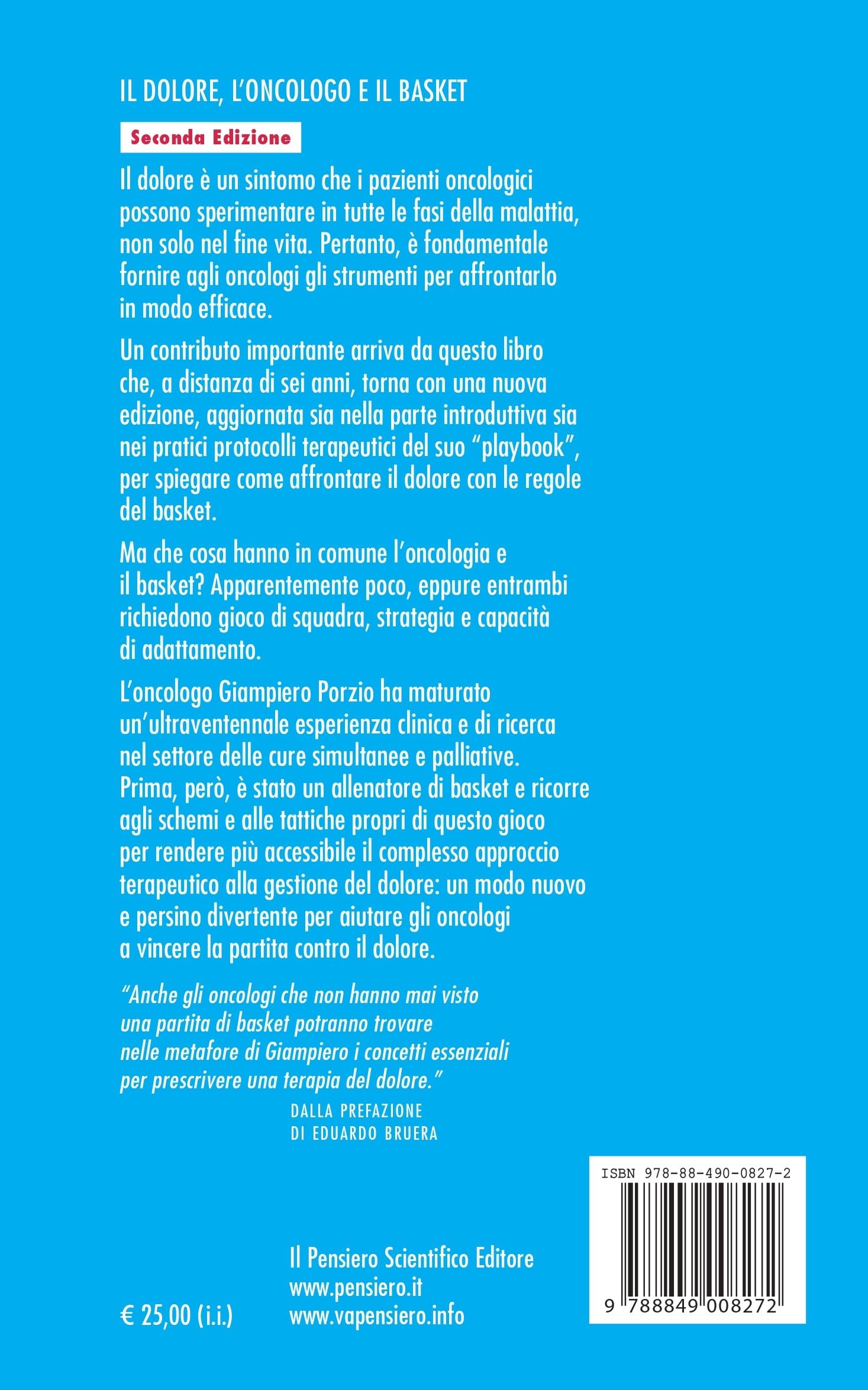 Il dolore, l'oncologo e il basket