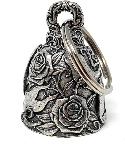 Miniatura 2 de Bravo Bells Lady Rider Bell - Accesorio de campana de motociclista o llavero para buena suerte en la carretera