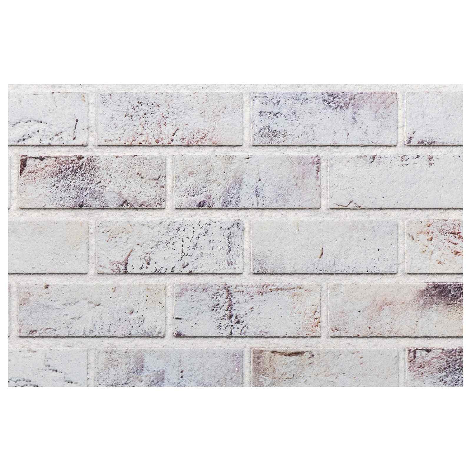 Juego de 10 paneles de pared, 100 x 50 cm, espuma EPS gris claro y negro