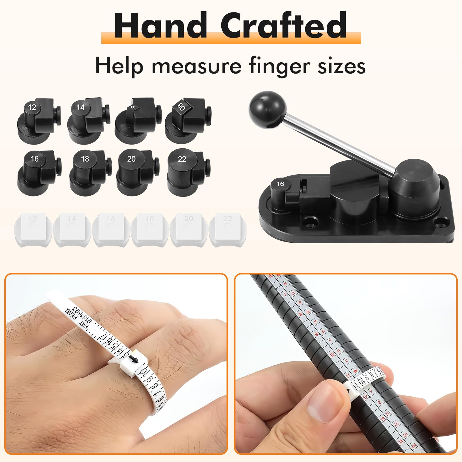 Kit complet d'outils de pliage d'anneaux, cuillère et outil de cintrage d'anneaux, machine à fabriquer des bagues pour les débutants et les professionnels, idéal pour les vacances comme Noël, la