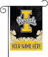 Vista 67 de Rico Industries Bandera de jardín personalizada estándar/primaria de la NCAA