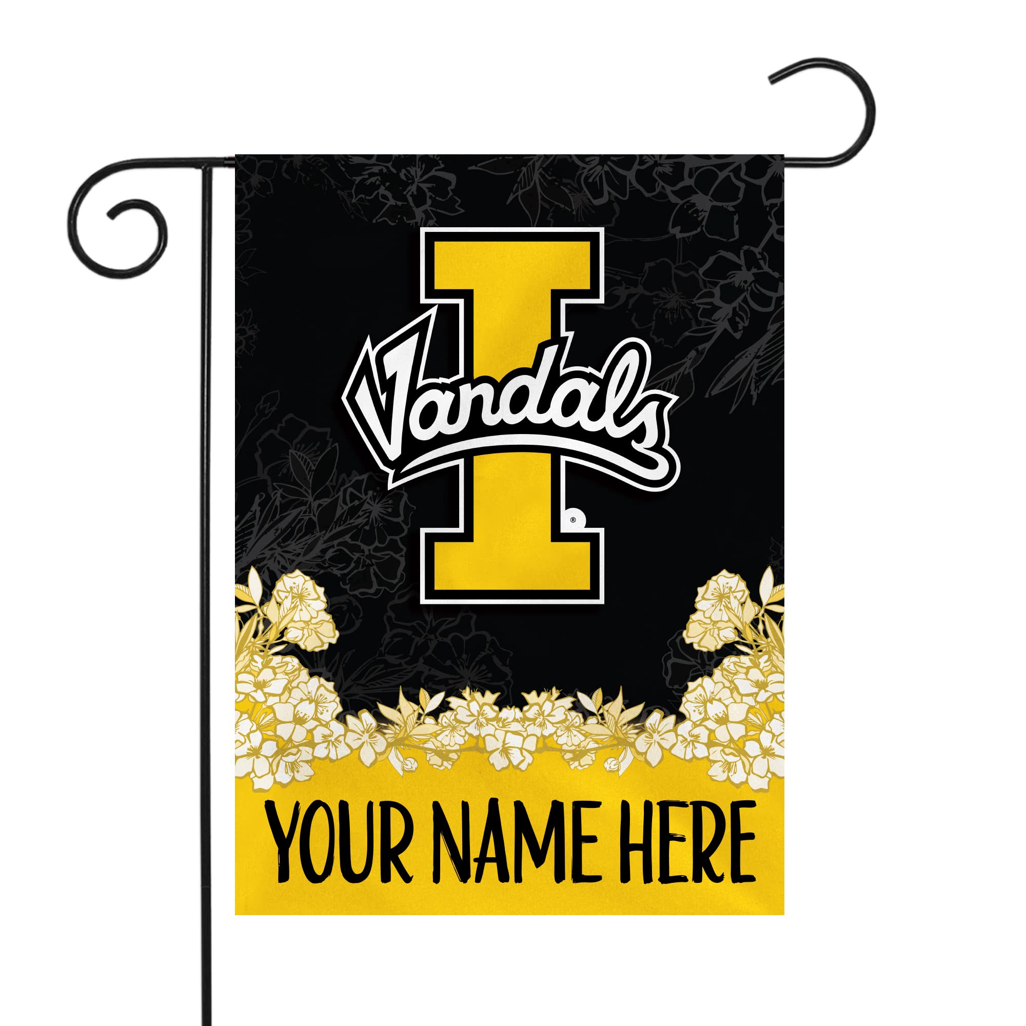 Rico Industries NCAA Standard/Primary Personalized Garden Flag
