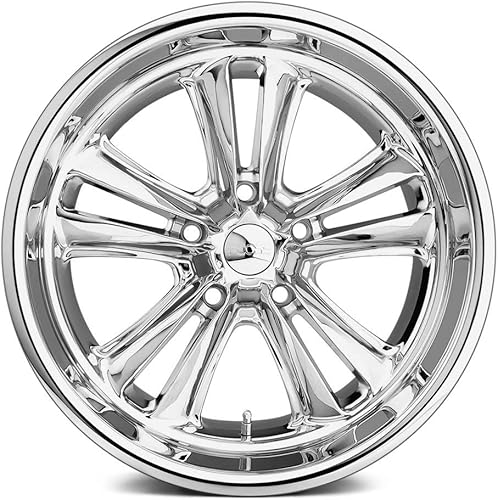 Miniatura 2 de Foose F097 Knuckle 17x8 5x4.5" +0.039 in Rim de rueda cromada 17" pulgadas