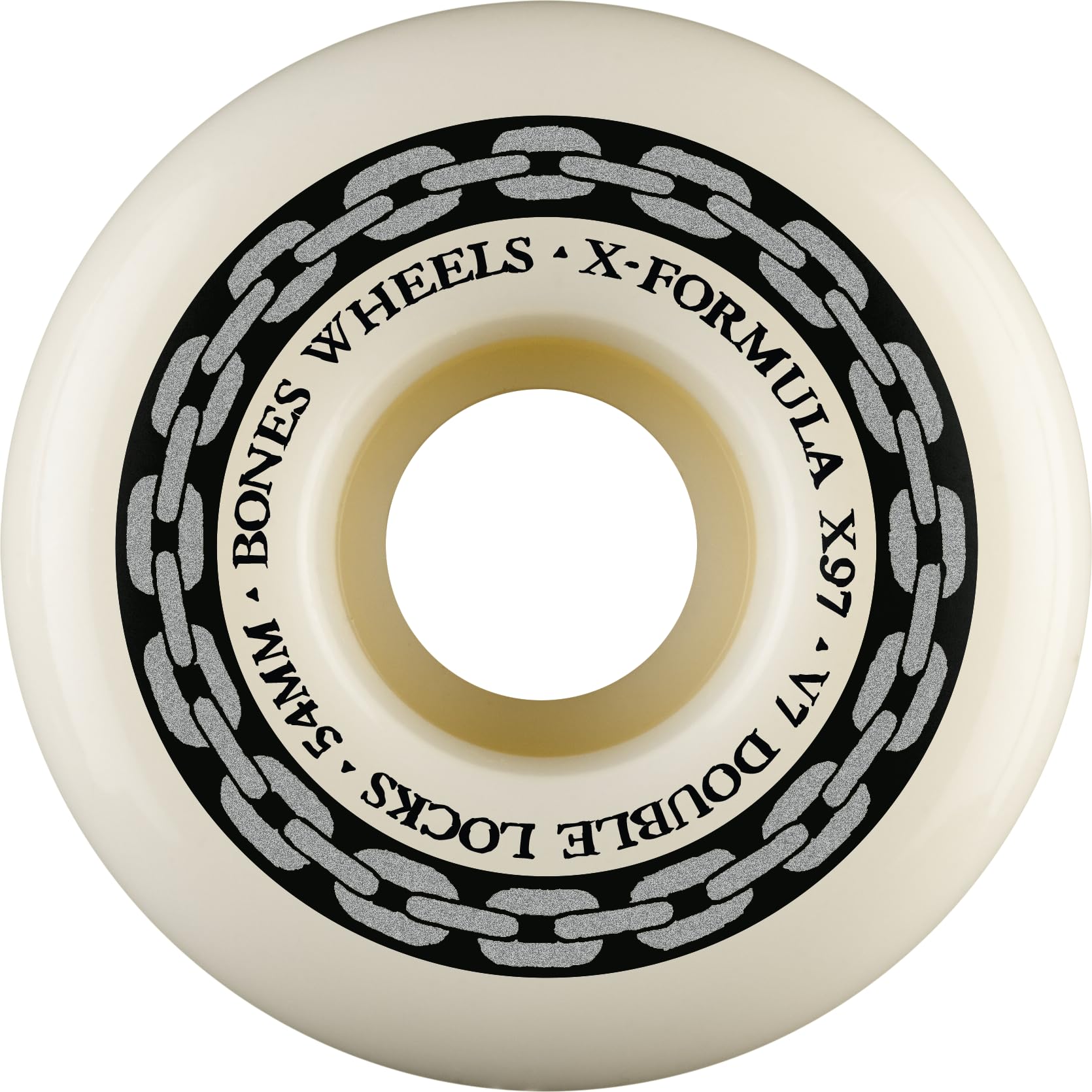 Bones Wheels X-Formula Double Locks Roues de skateboard 54 mm 97A Double verrouillage V7