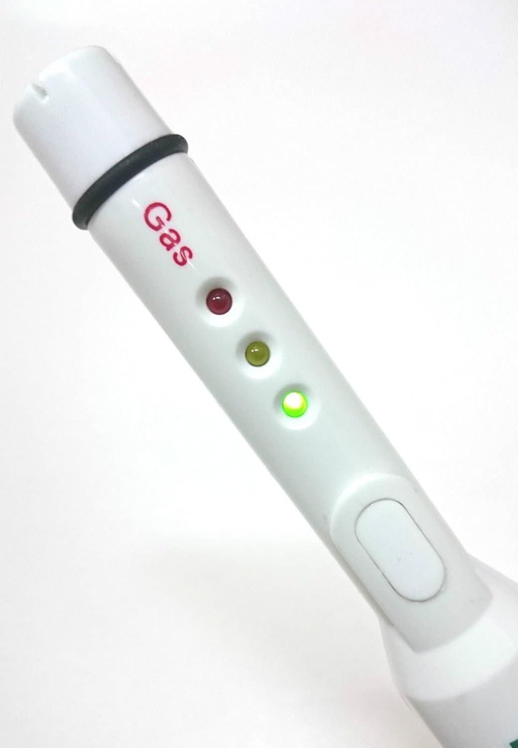 PerfectPrime GA0080 Gas Leak Detector with three LED indicators: green, yellow, and red.