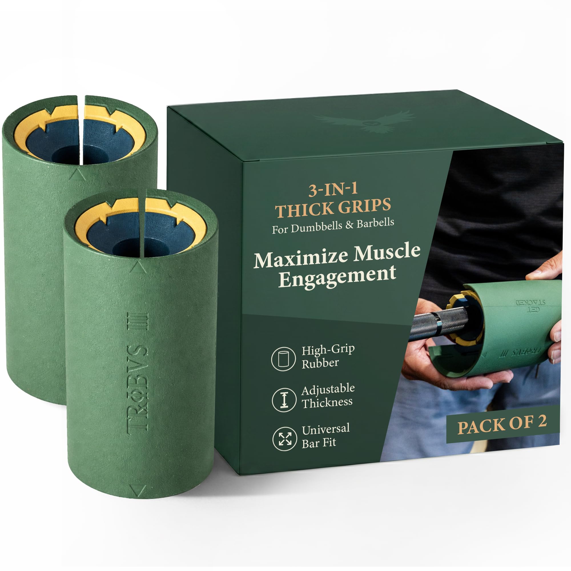 Tribus Thick Grips 3-in-1