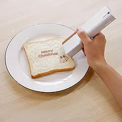 Impressora de alimentos para biscoitos, impressora comestível portátil para alimentos, impressora de café com leite sem fio para café com leite de qualidade alimentar Impressora digital a ja