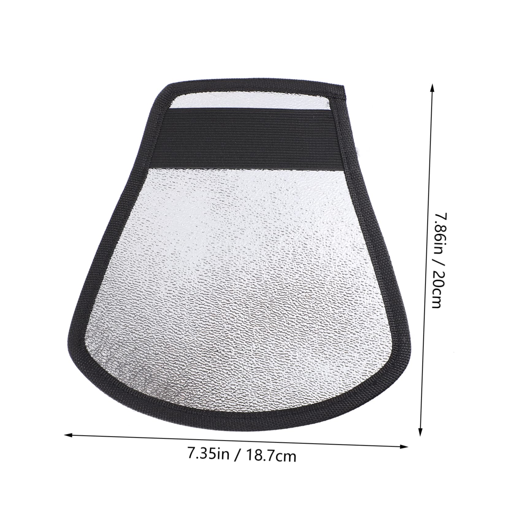 BRIGHTFUFU 4pcs SLR Light Barrier Camera Light Reflector Studio Light Reflector Camera Photo Light Reflector Photography Studio Flash Reflector Photography Lighting Reflector Black Nylon