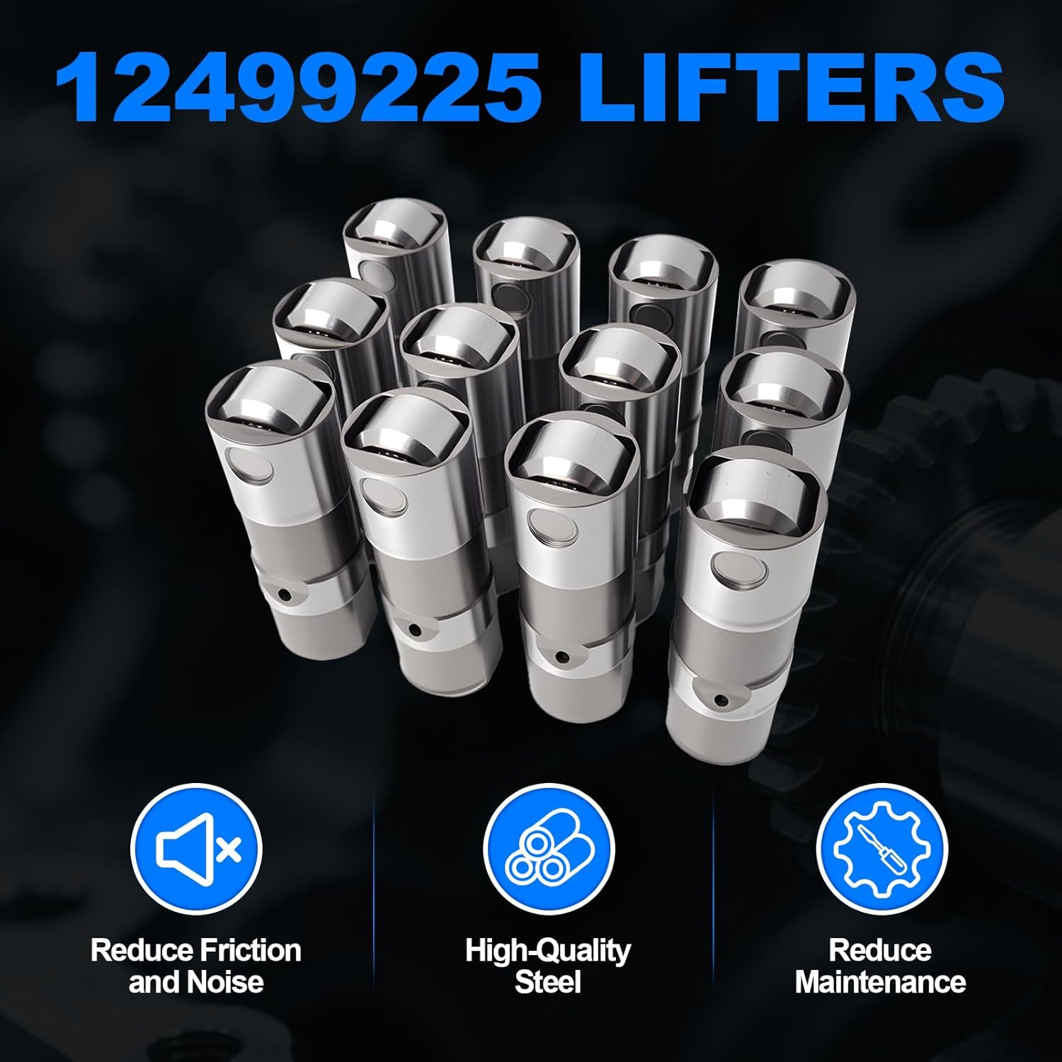 4.3 NON AFM DOD Disable Kit w/Camshaft, Lifters, Head Gasket & Bolt, Compatible with 2014-2020 Chevy Silverado 1500, GMC Sierra 1500 4.3L V6 HGS4243