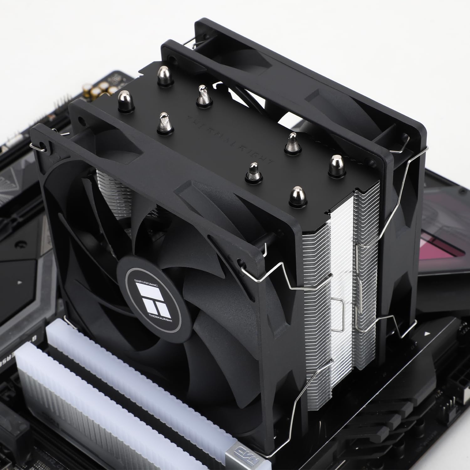 Thermalright TR Assassin X 120R SE PLUS, caloducs 4×6 mm, ventilateurs silencieux PWM 120 mm Refroidisseur CPU à air avec roulement S-FDB, technologie AGHP, pour AMD AM4 AM5/Intel 1700/115X/1200/1851