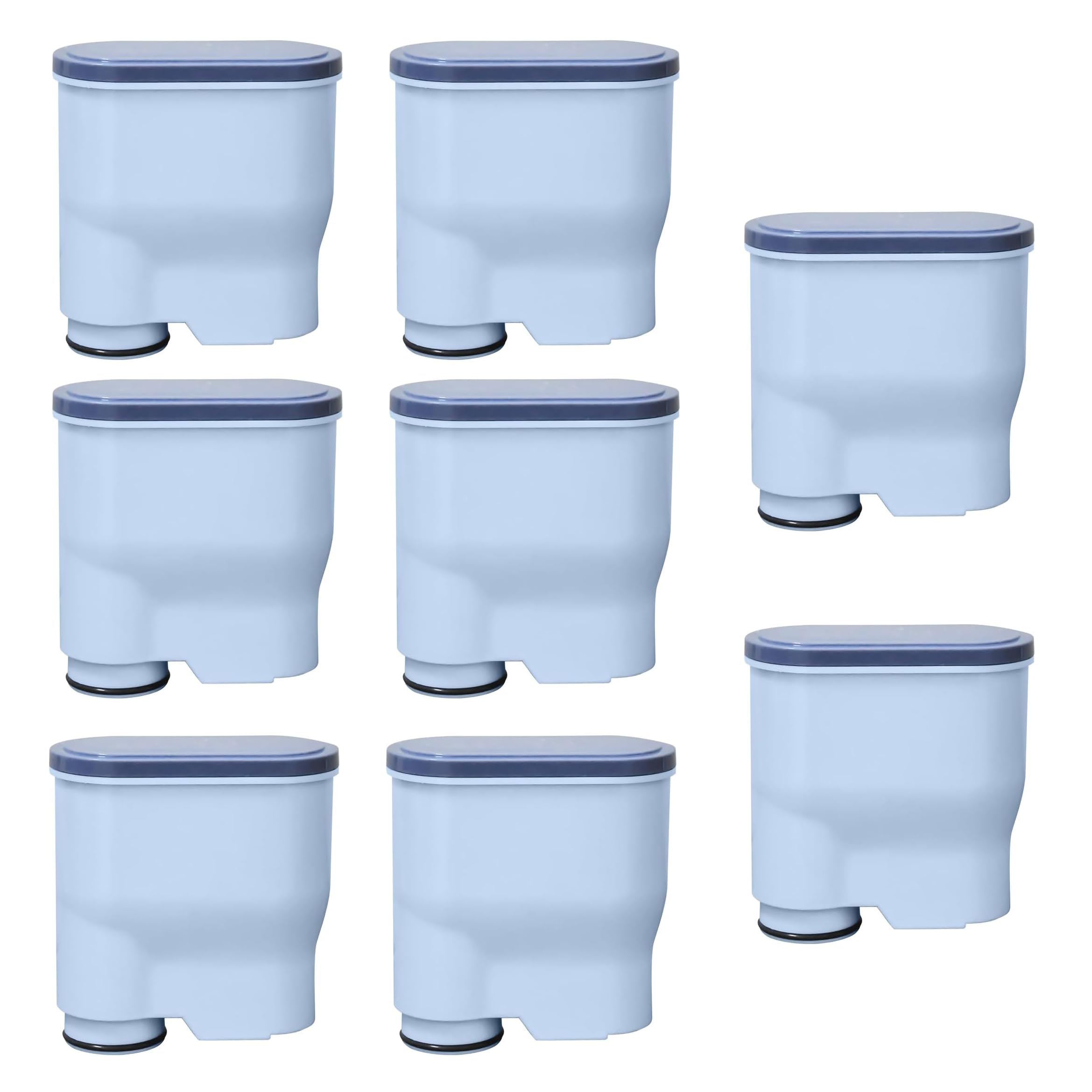 Lot de 8 filtres à eau compatibles avec Philips Saeco AquaClean CA6903, filtre à eau pour machines à café entièrement automatiques, eau dédiée anti-calcaire