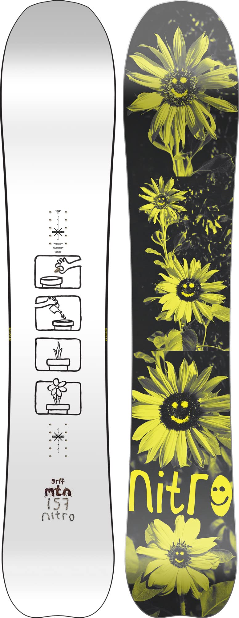 NITRO Mountain - Tabla de Snowboard Hombre