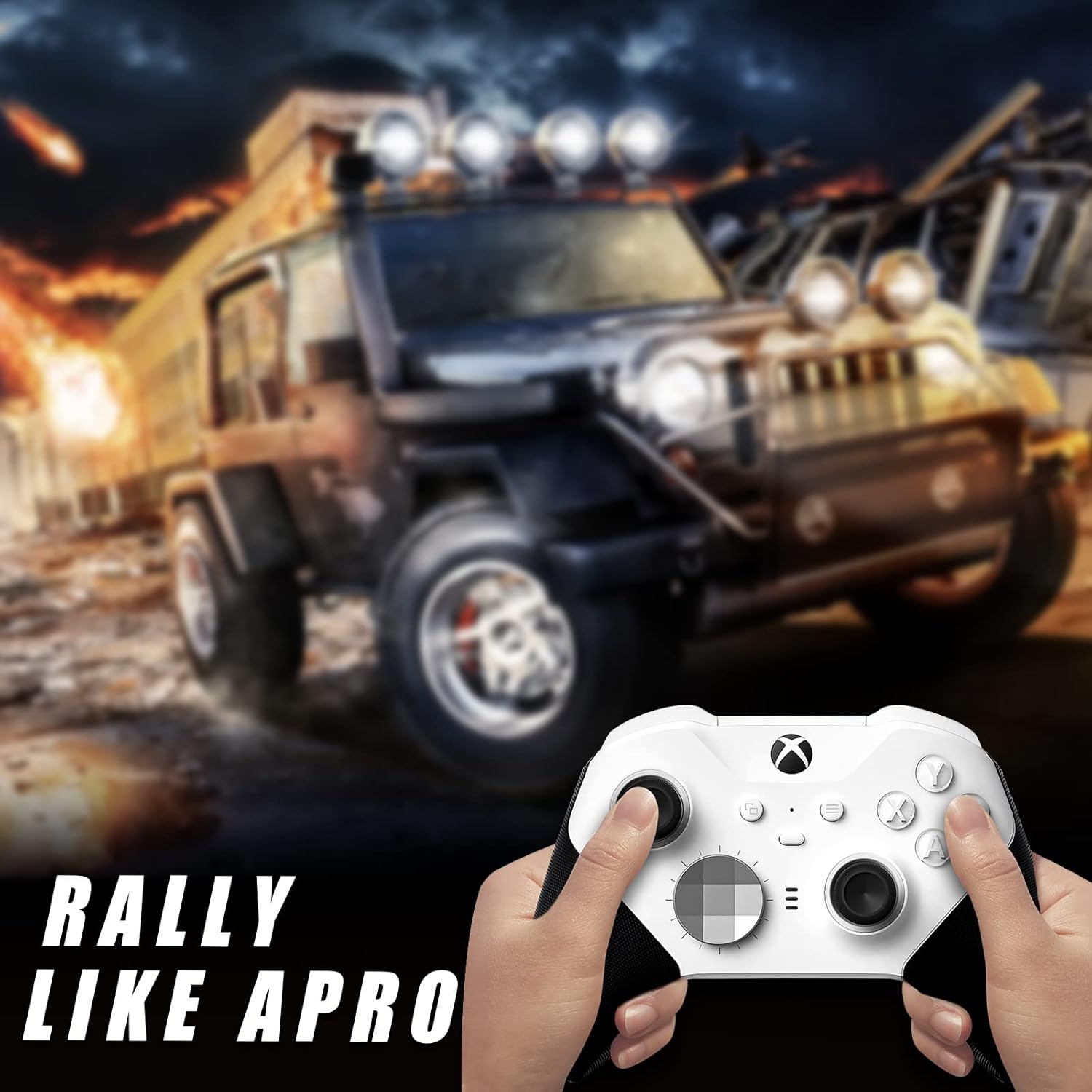 Replacement Thumbsticks for Xbox Elite 2 Controller, 6 in 1 Swap Magnetic Joysticks for Xbox Elite Controller Series 2(Model 1797)