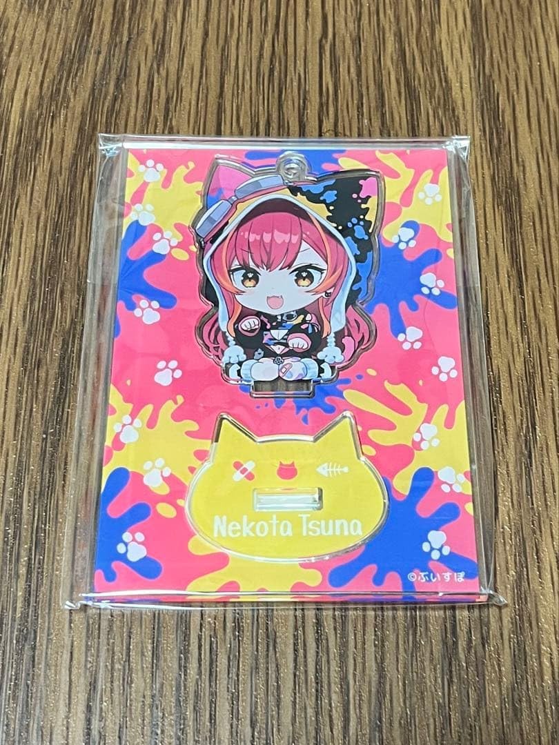 猫汰つな 誕生記念 2022 ミニアクリルスタンドキーホルダー