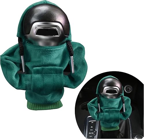 Miniatura 1 de Funda para palanca de cambios de automóvil, bonita sudadera con capucha para decoración y protección de automóvil, accesorios universales para