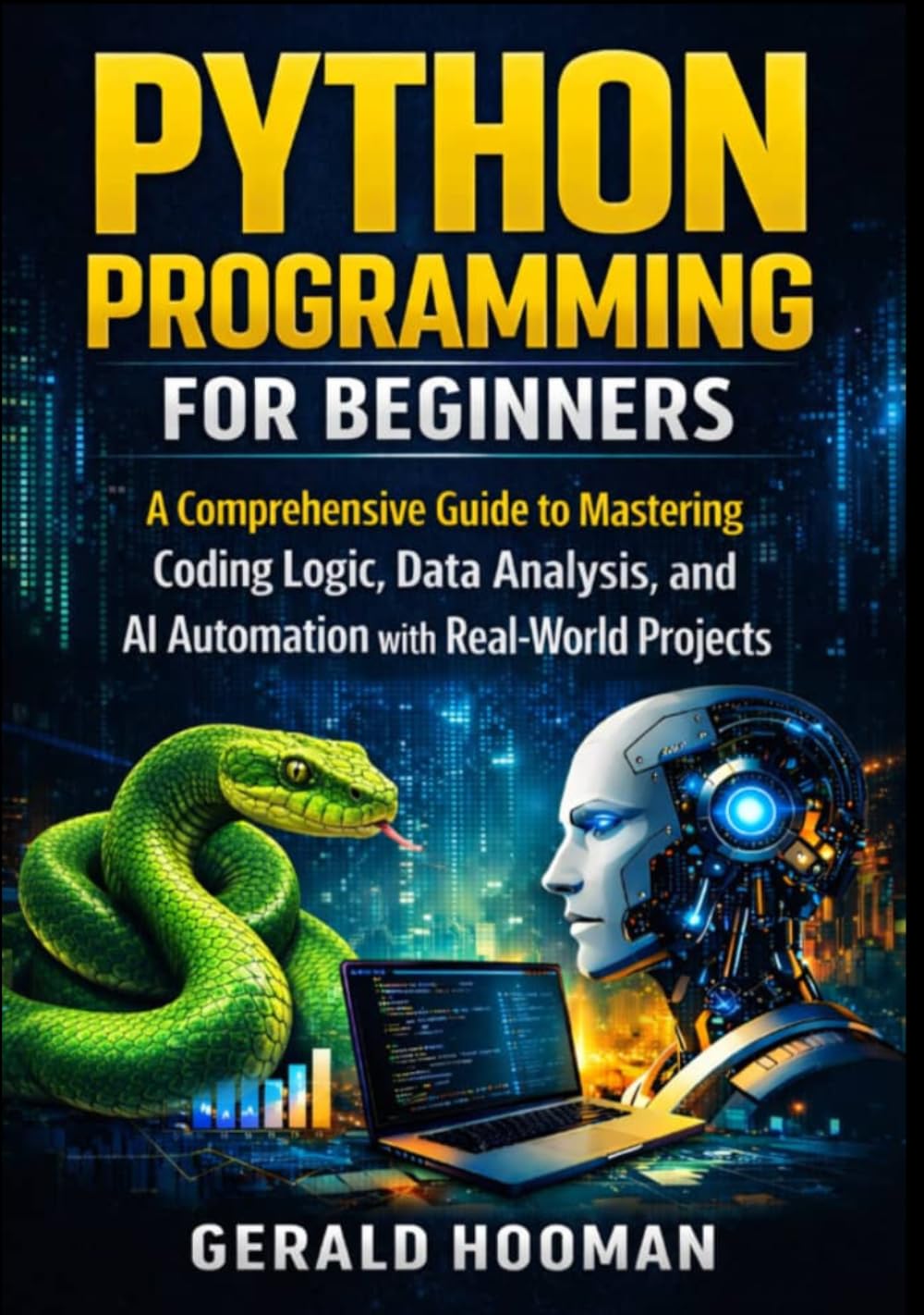 Python Programming For Beginners: A Comprehensive Guide To Mastering Coding Logic, Data Analysis and AI Automation with Real-world Projects