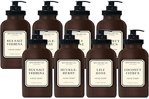 Bulk Apothecary 8-Pack Collection: Bathtime Bliss for Body and Home