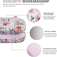 Vista 37 de molshine Estuche rígido de cuero para lentes de sol, funda clásica para gafas grandes para mujeres y hombres,Gafas de sol