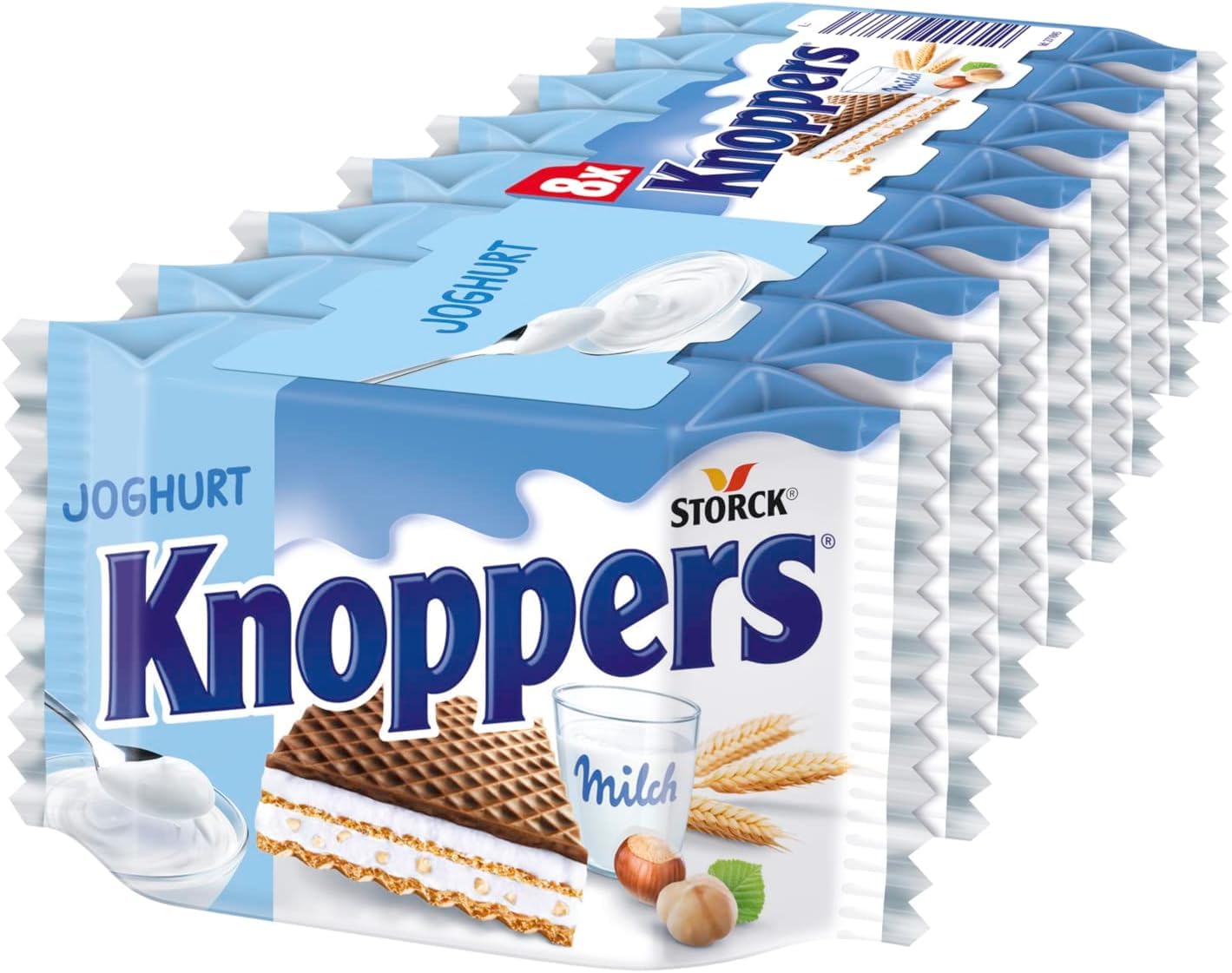 Knoppers Milk Chocolate Hazelnut Wafer with Yougart Filling , Share Size 8 Pack, 7.04 Oz (B0CGSCYP52) Amazon Price History, Amazon Price Tracker