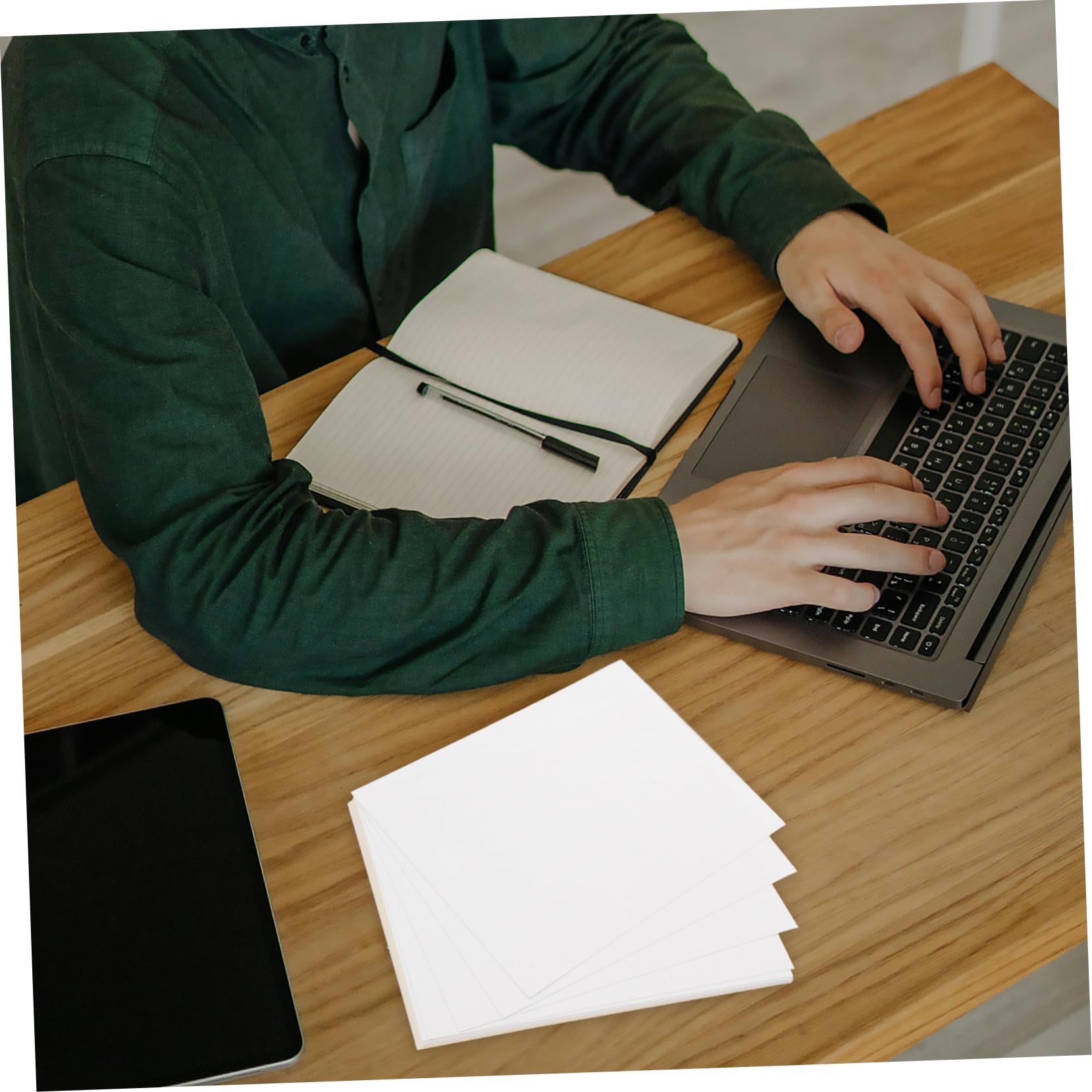 Garneck 150 Pezzi Etichette Adesive per Etichette Stampabili Aziendali per Inventario per Indirizzi Adesivo Forte Carta Opaca Bianca Spessa