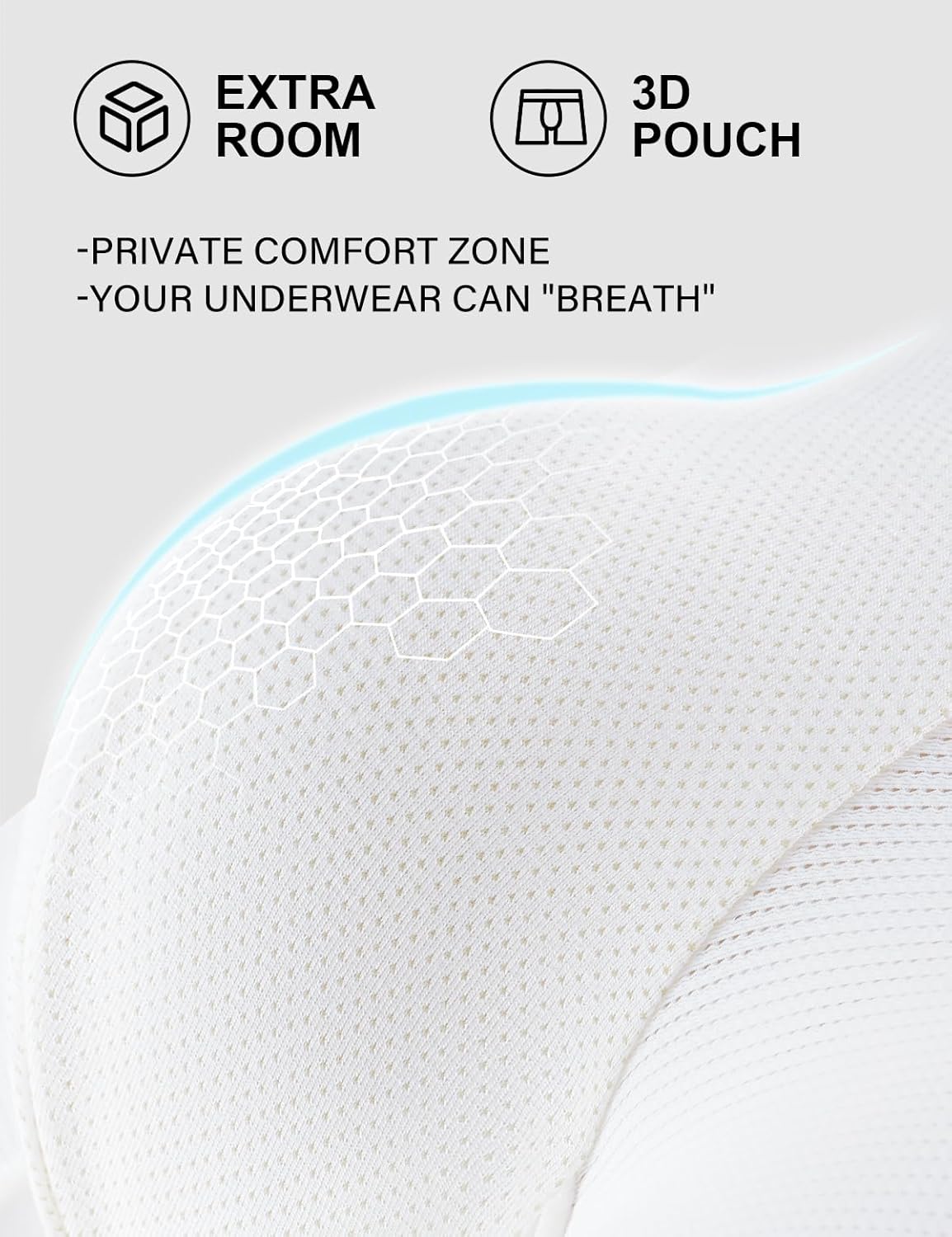 Arjen Kroos Mens Boxer Briefs Sexy Modal Mesh Underwear with Pouch Moisture Wicking Breathable Trunks 1 Pack - Image 4