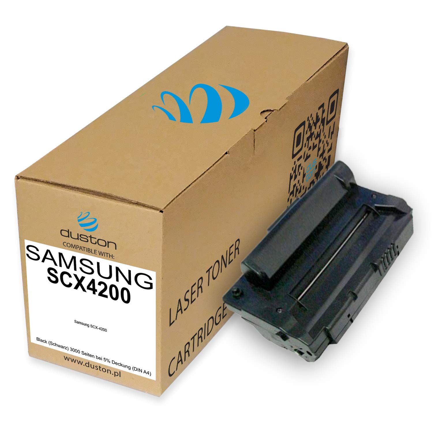 2X SCX4200, SCX-4200 czarny toner Duston kompatybilny z Samsung SCX 4200