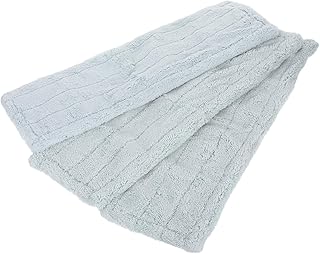 Beaupretty 3piezas Paño De Fregona De Vellón Coral Almohadillas Reutilizables Para Trapeador De Piso Paño De Limpieza De Microfibra Color Verde