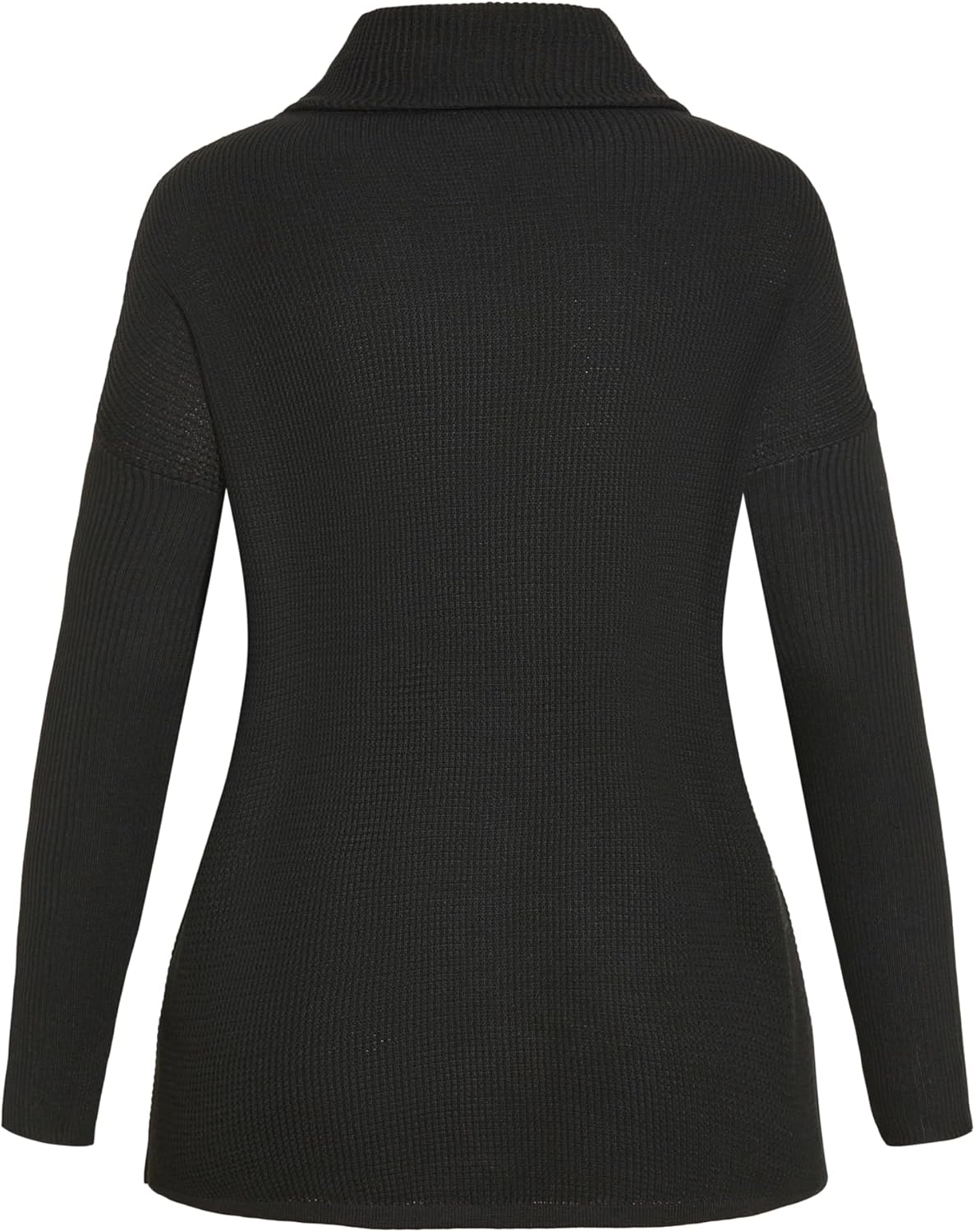 Avenue Women's Plus Size Ash Turtleneck Close Fit Sweater - Image 6