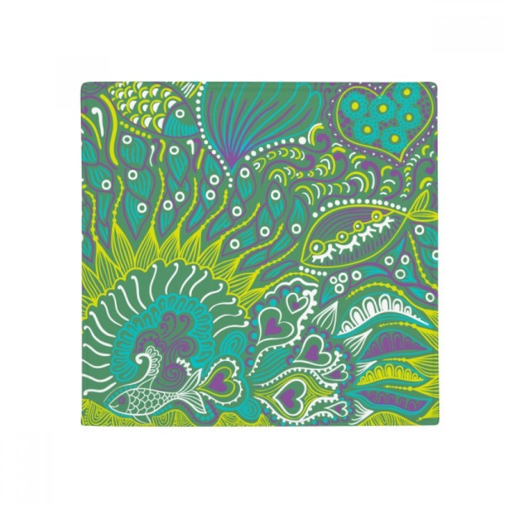 Tapis de sol planète rouge bleu 60 cm, une idée cadeau originale pour la maison