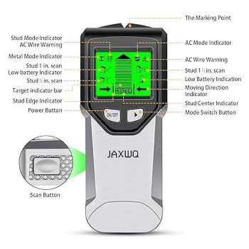 Stud Finder Wall Scanner - 5 in 1 Stud Finder Tool w