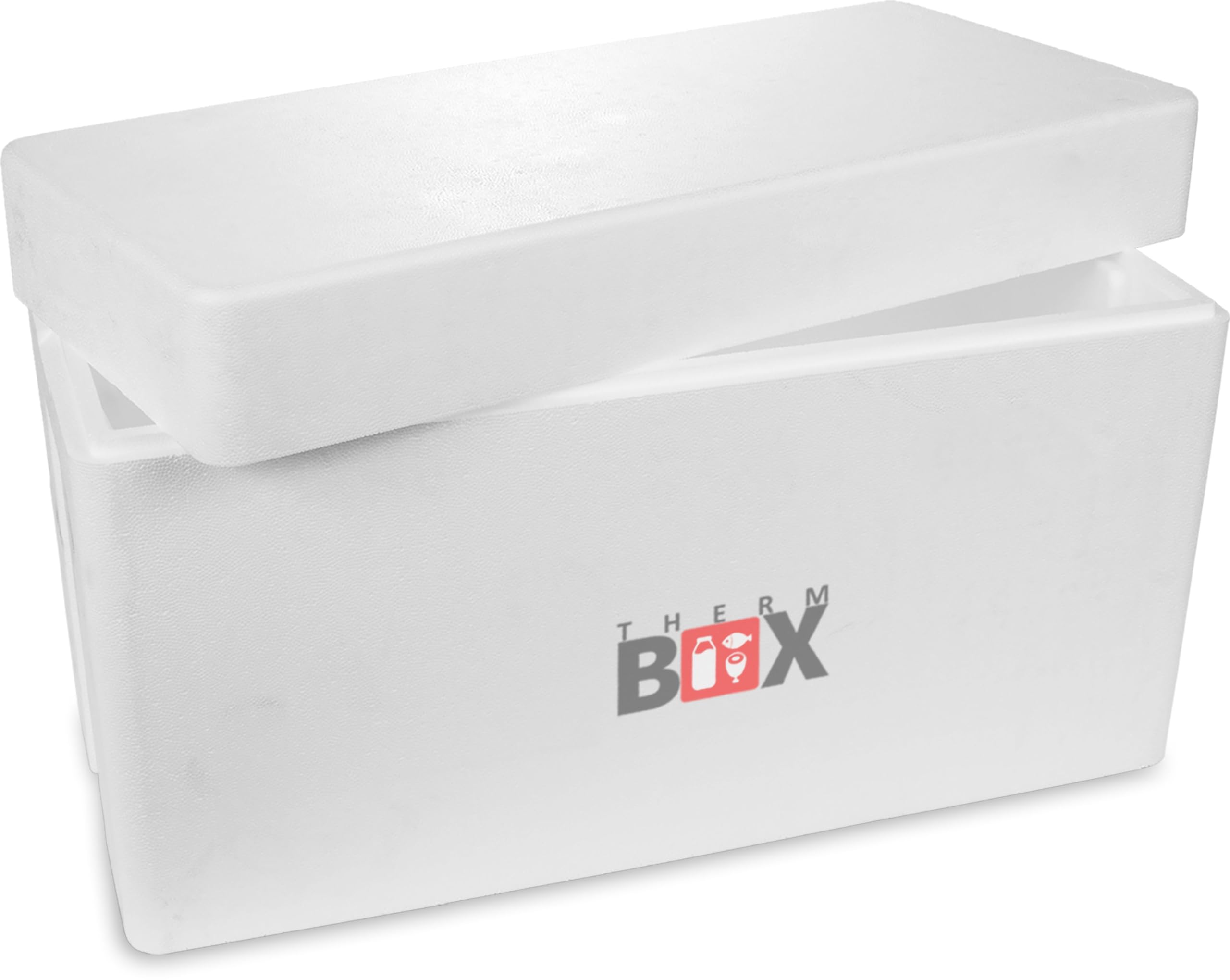 THERM BOX Caja térmica de poliestireno, 37 L hasta 83 L, varios tamaños, reutilizable