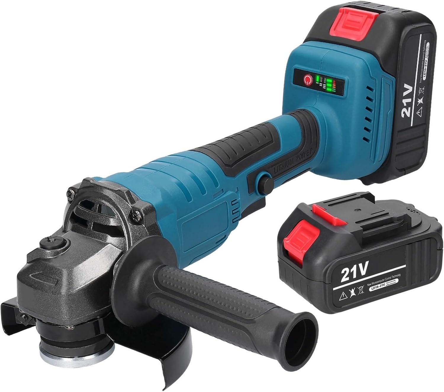 21V 125mm Angle Grinder Brushless Motor Electric Grinding Tool Multifunctional Lithium Cutting Machine Utility Power Tool Fo