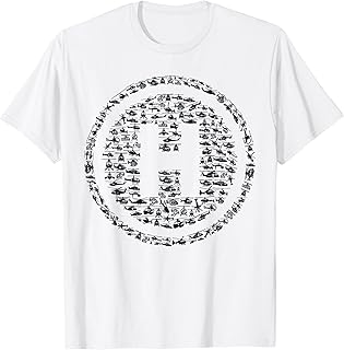 Helicopter Helipad H Symbol Pilot Aviation Flying Design T-Shirt