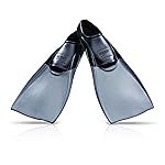 Speedo Unisex-Adult Swim Training Fins Rubber Long Blade