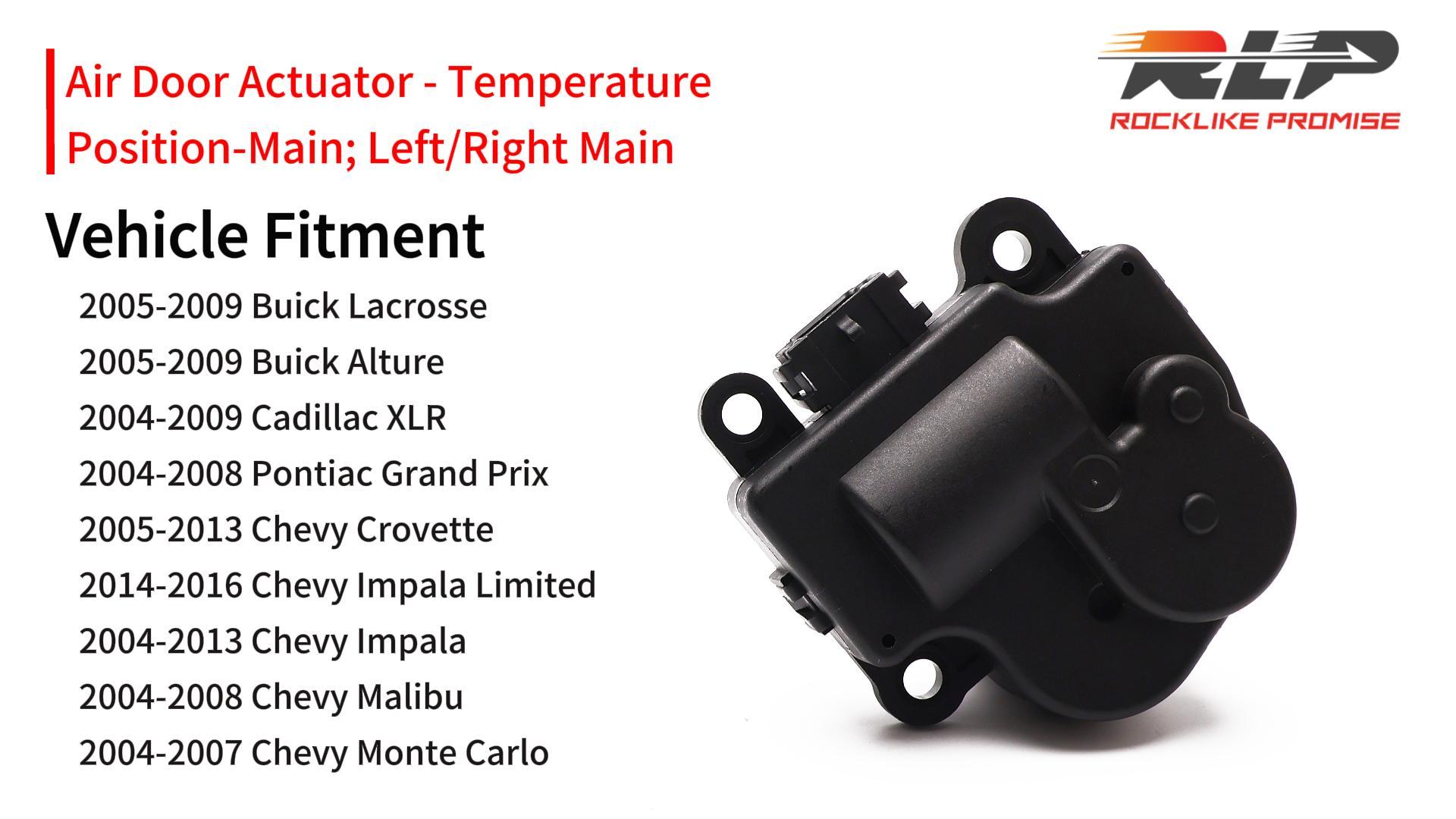 Amazon.com: HVAC Blend Door Actuator Compatible with Buick
