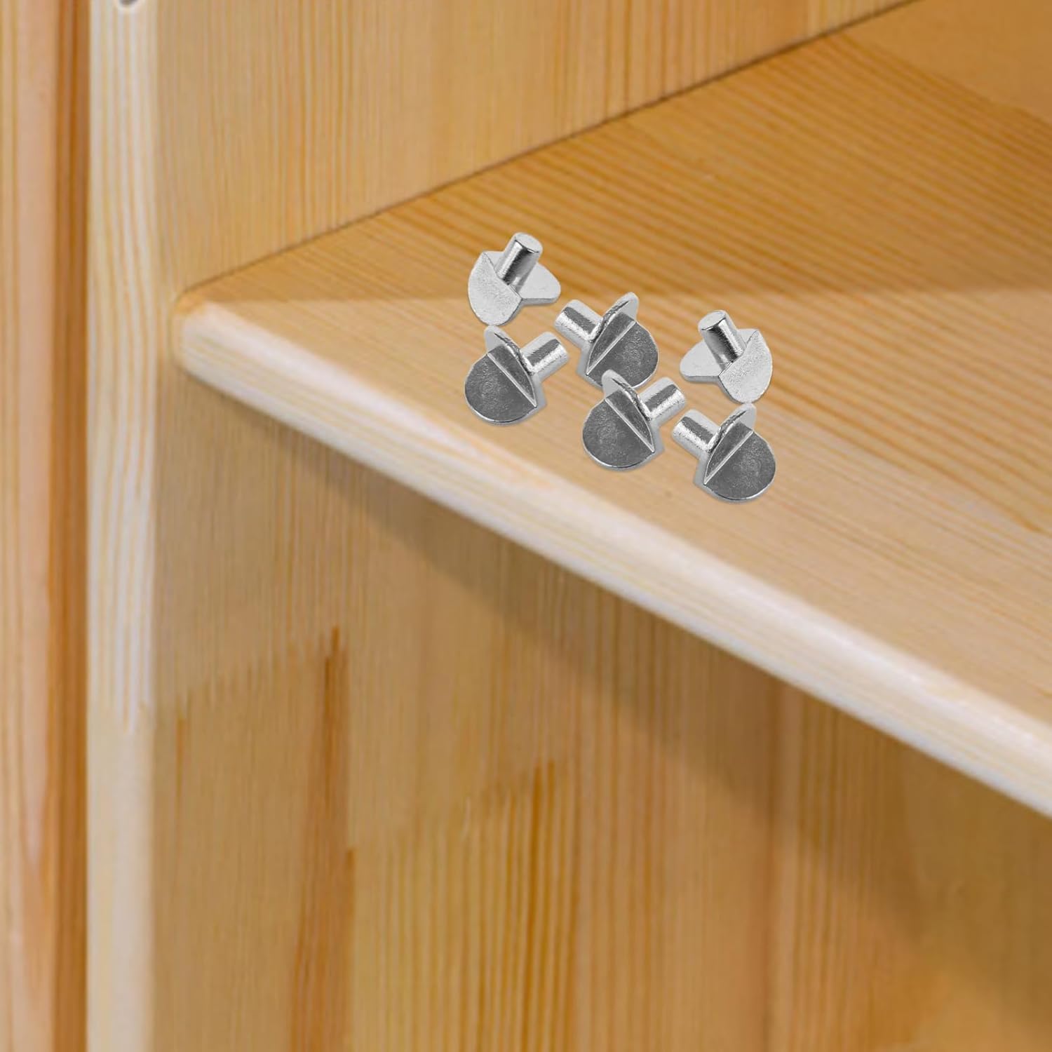 Gadpiparty 300pcs Shelf Support Bracket Cabinet Shelf Pins Bookshelf Pegs for Holder Support Pegs for Shelving
