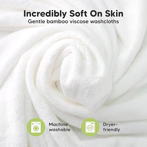 Miniatura 19 de Paquete de 6 paños para bebé, viscosa suave y absorbente de bambú, para bebés, niños, niños pequeños, toallas de baño para recién nacidos, suaves