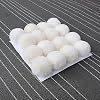 Pack of 20 8 cm Faux Fur Pompoms Faux Fur Pompom Pom Ball DIY Fur Pom Poms Artificial Hair Ball for Hats Beanies Bag Key Ring Pendant Decoration Beige