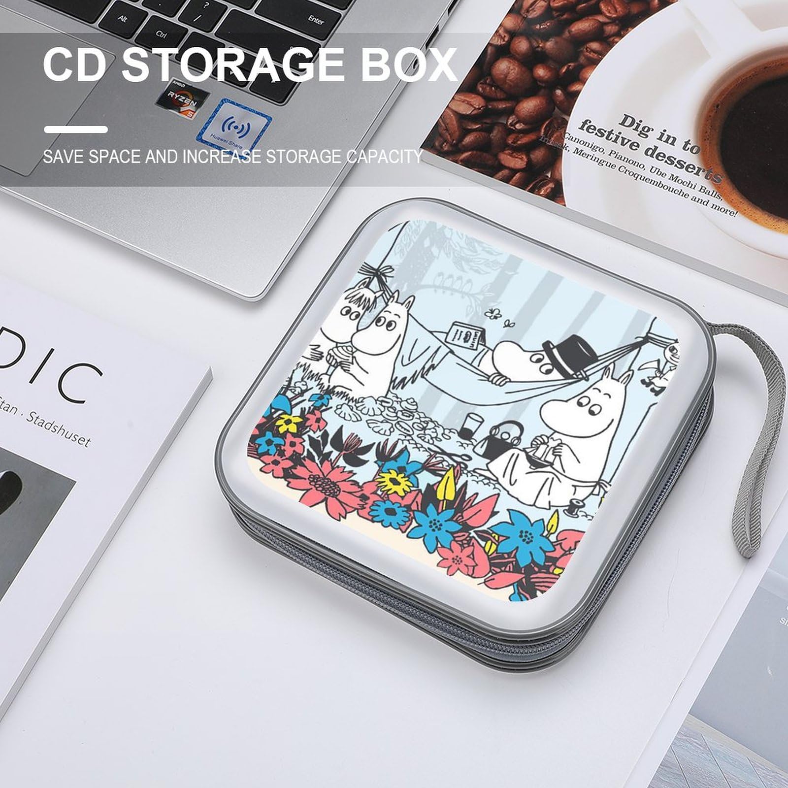 Amazon.co.jp: ディスクケース CDケース ムーミン CD収納ボックス DVD
