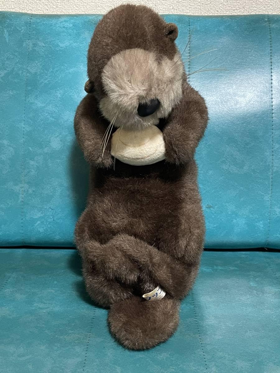 Amazon.co.jp: レア 1984年 ゆめみるラッコ ぬいぐるみ 約52cm