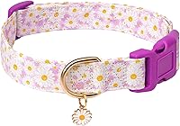 Vista 12 de Collares para perros con hebilla ajustable para lindas, hembras, hembras, machos, collar especial suave y elegante para perros con diseño de abeja