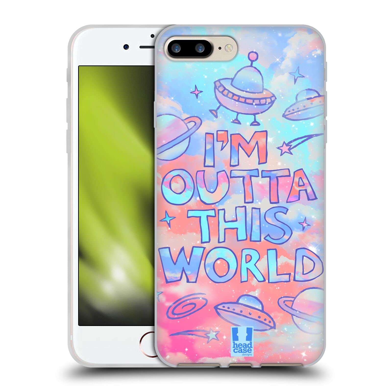 Coque de Qualité Militaire Apple iPhone 8 Plus Design Spatial Haute Finesse - 7
