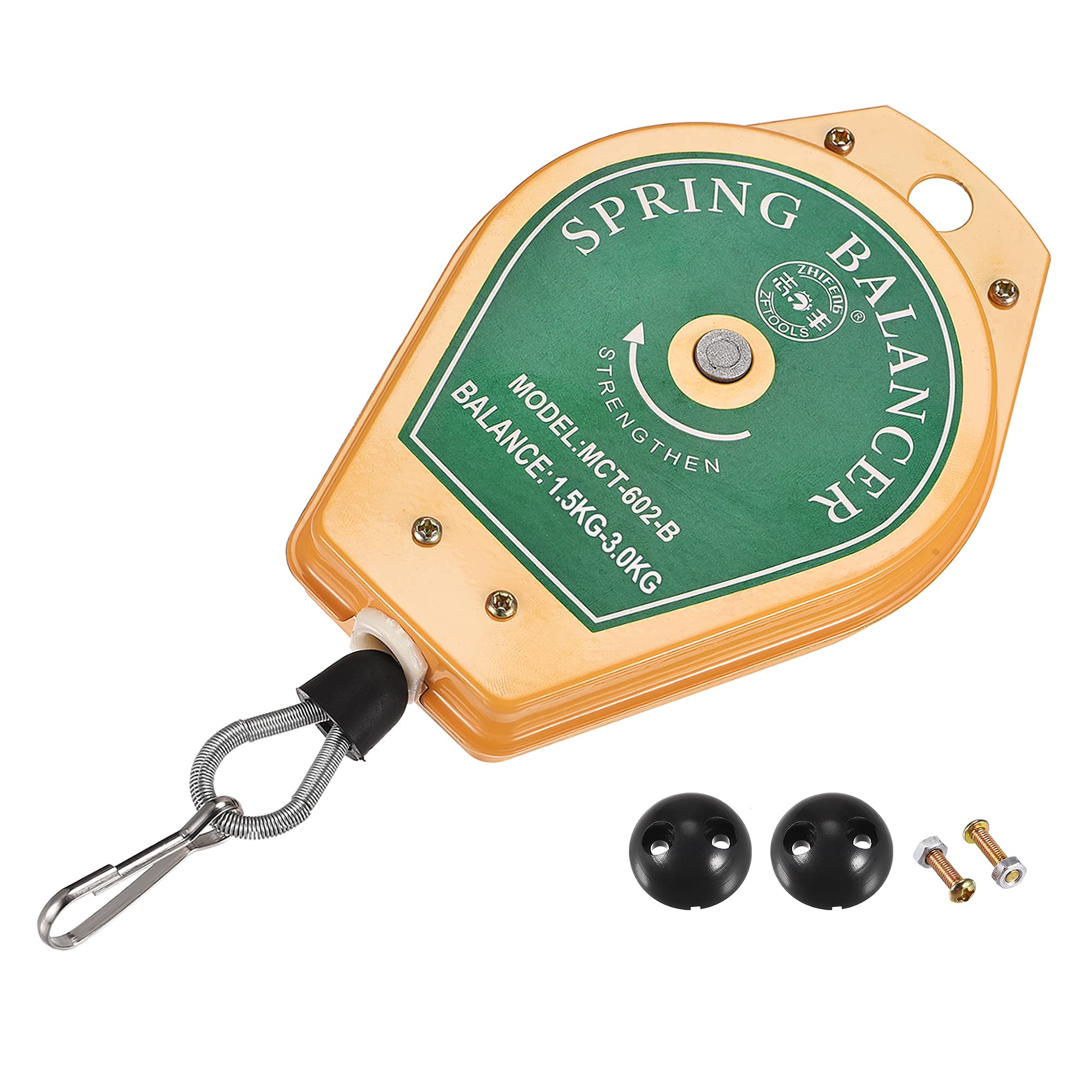 Équilibreur rétractable anti-chute pour suspendre outil de montage pesant 1.5-3kg