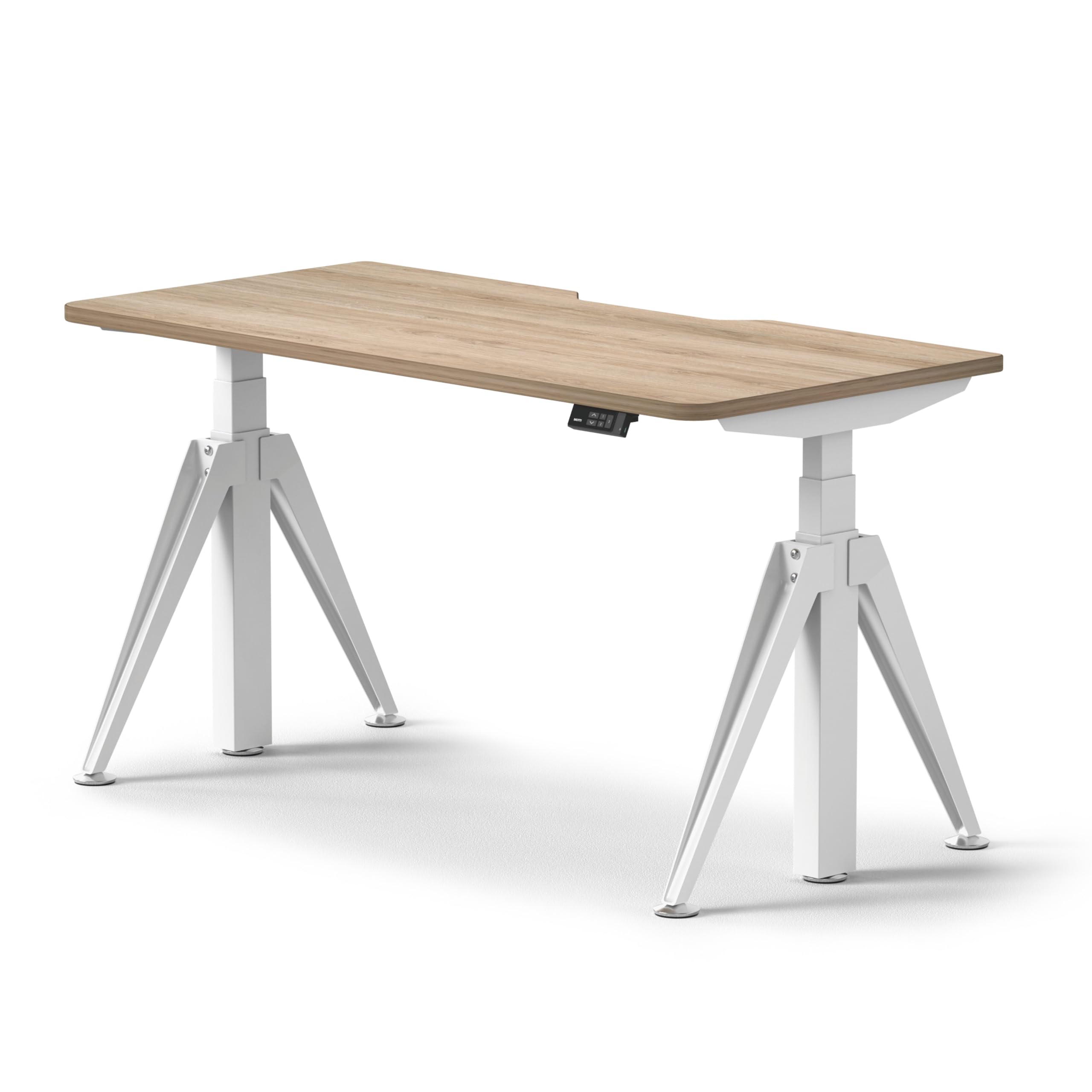 Amazon | MOTTI Kiin 木字型 電動昇降デスク 昇降範囲62-124cm