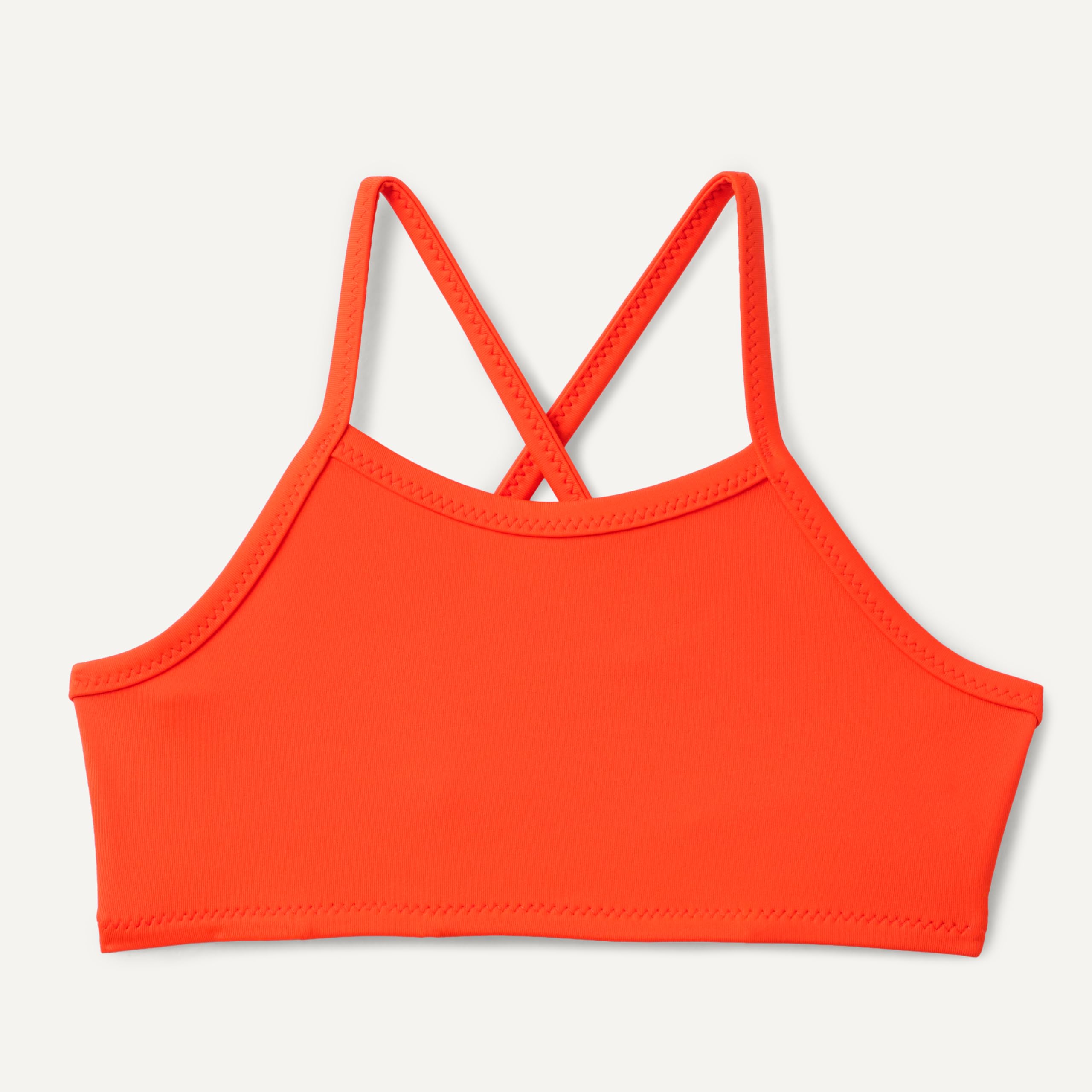 Amazon Essentials Ensemble Bikini 3 Pièces avec Maillot Anti-irritations à Manches Longues Fille