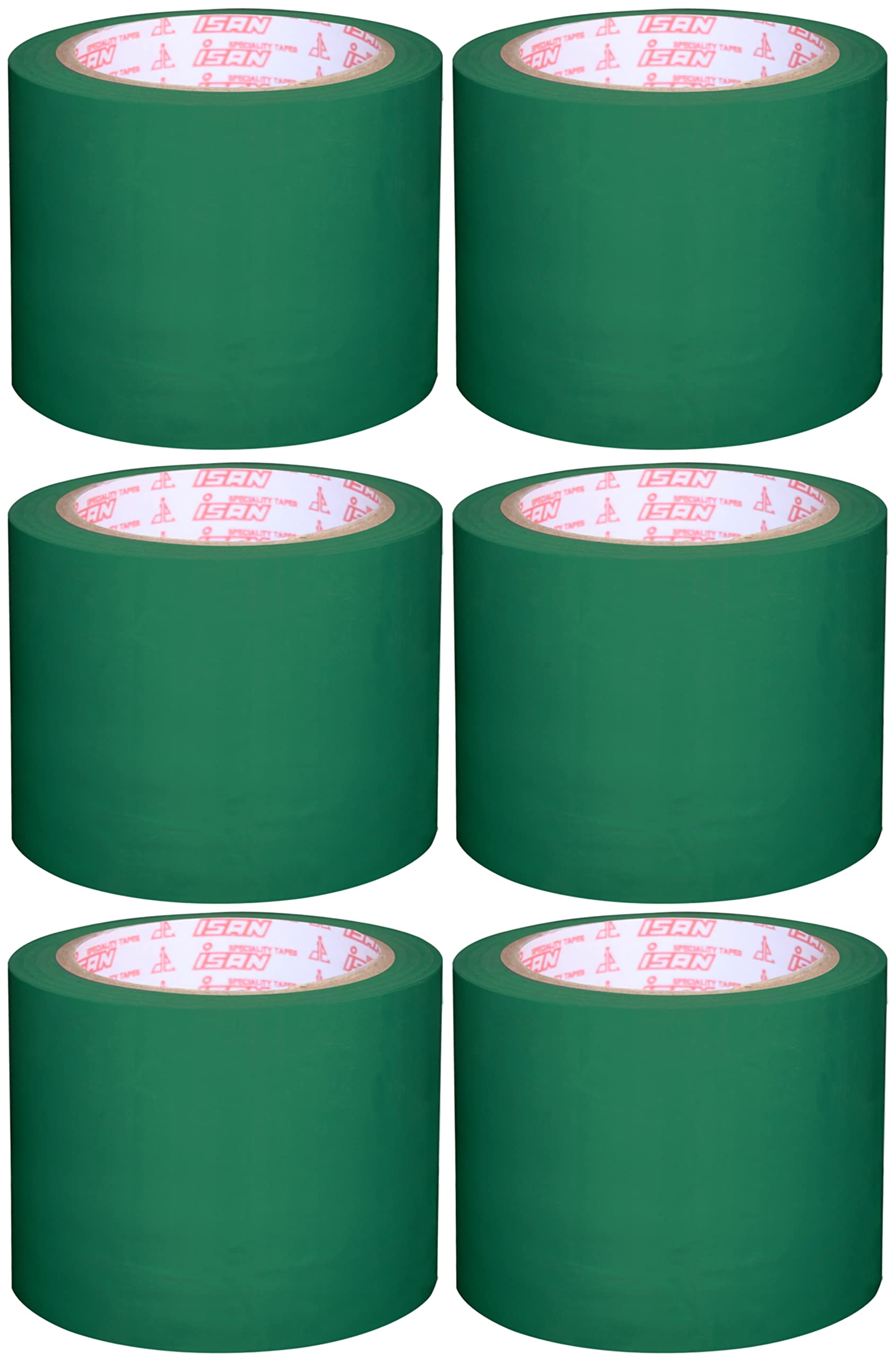 ISAN® Floor Marking Tape GREEN Colour 96mm (4" Approx) Width X 17m Length (6 Pcs.) (B09HGT433J) Amazon Price History, Amazon Price Tracker