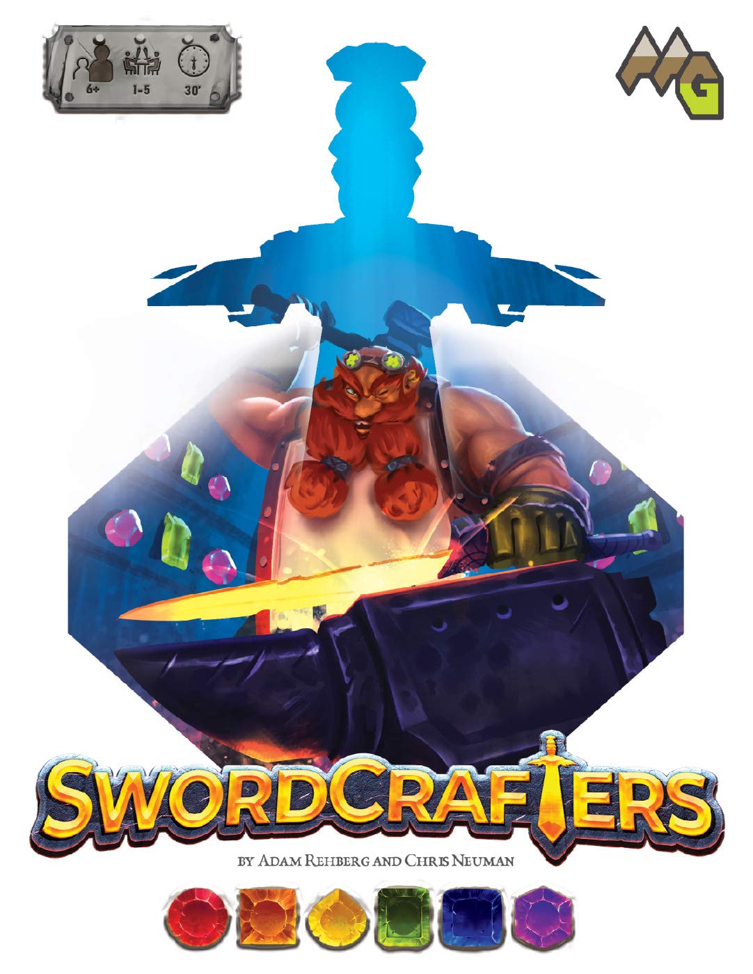 Adam's Apple Games Swordcrafters Board Game