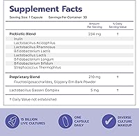 Vista 2 de Bari Life Probiotic Supplement, Post-Op Bariatric Probiotics for Digestive Health, 30 Easy to Swallow Capsules, 15 Billion CFU