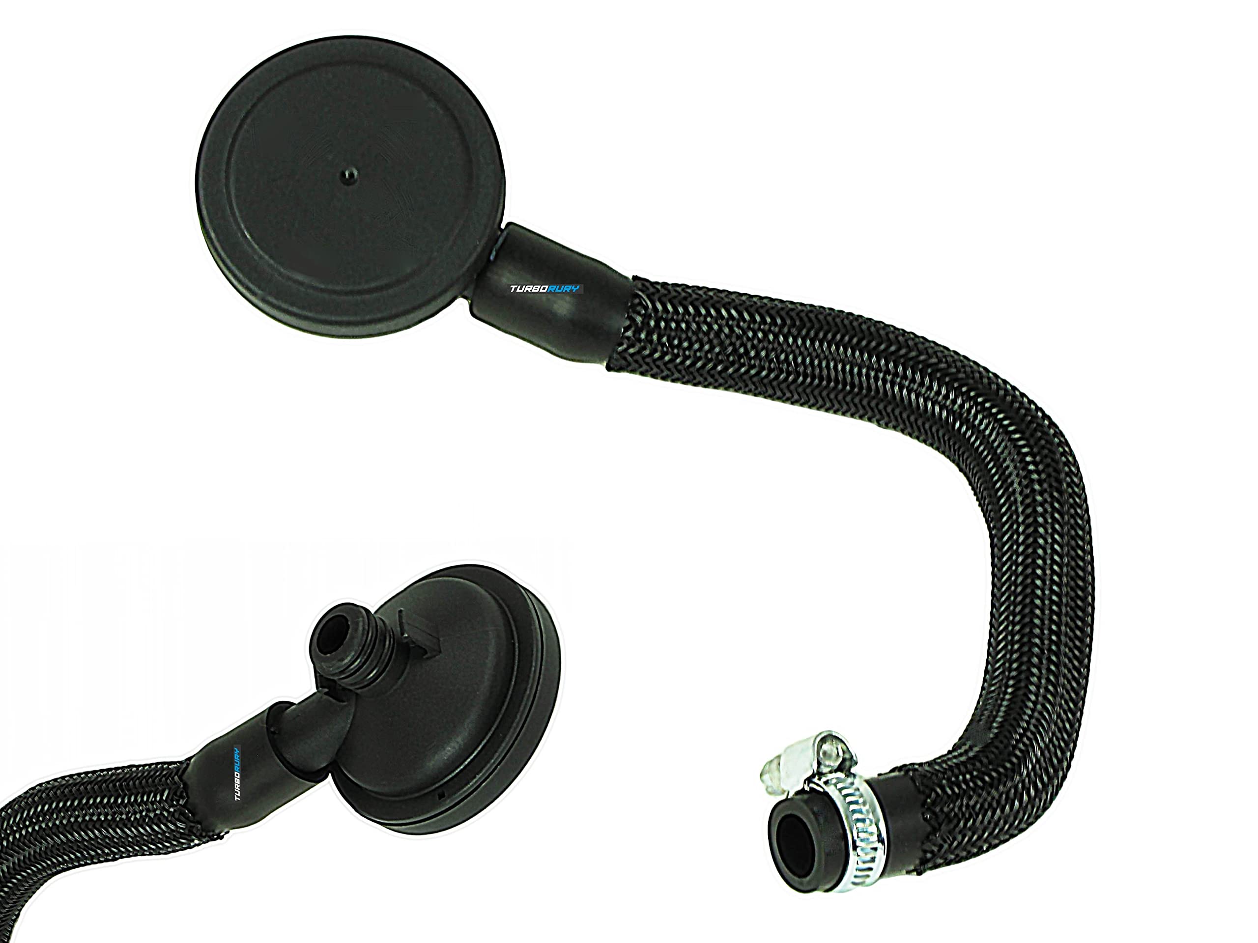 Manguera del respiradero del cárter de repuesto - Compatible con Dacia Logan Sandero - compatible con Renault Kangoo Clio II 1.5 dCi - OE 8200147551 Kevlar reforzado Resistente al desgaste